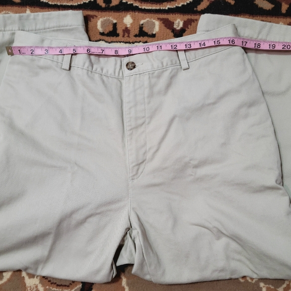 LL Bean Double L Flannel Lined Pants 33" - Picture 9 of 11